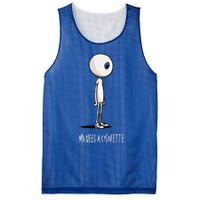 Mii Need A Cigarette Mesh Reversible Basketball Jersey Tank