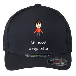 Mii Need A Cigarette Flexfit Unipanel Trucker Cap