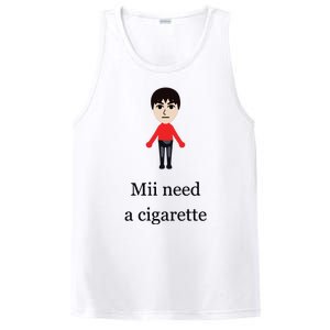 Mii Need A Cigarette Funny Wii PosiCharge Competitor Tank