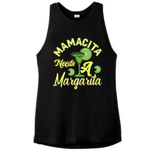 Mamacita Needs A Margarita Ladies PosiCharge Tri-Blend Wicking Tank