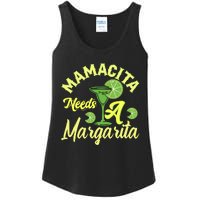 Mamacita Needs A Margarita Ladies Essential Tank