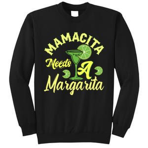 Mamacita Needs A Margarita Tall Sweatshirt