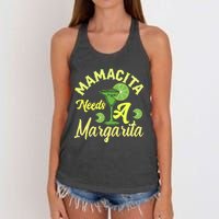 Mamacita Needs A Margarita Women's Knotted Racerback Tank