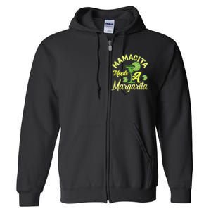 Mamacita Needs A Margarita Full Zip Hoodie