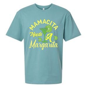 Mamacita Needs A Margarita Sueded Cloud Jersey T-Shirt