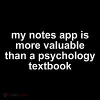 My Notes App Is More Valuable Than A Psychology Textbook City Backpack