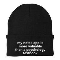 My Notes App Is More Valuable Than A Psychology Textbook Beanie