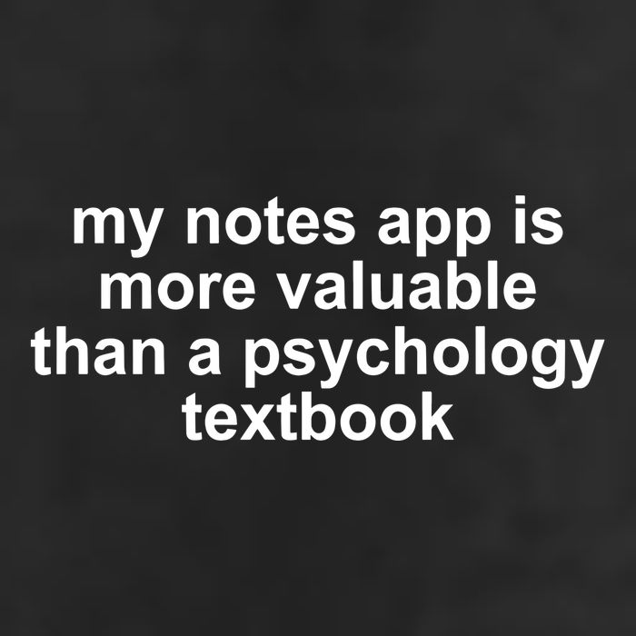 My Notes App Is More Valuable Than A Psychology Textbook Microfiber Hand Towel