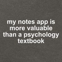 My Notes App Is More Valuable Than A Psychology Textbook Cotton Canvas Backpack