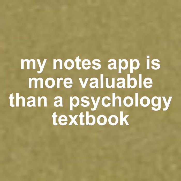 My Notes App Is More Valuable Than A Psychology Textbook Garment-Dyed Women's Muscle Tee