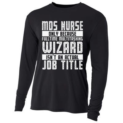 MDS Nurse Apparel Best Funny Nurses week Cooling Performance Long Sleeve Crew