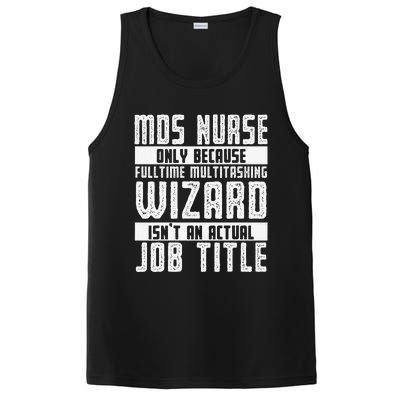 MDS Nurse Apparel Best Funny Nurses week PosiCharge Competitor Tank