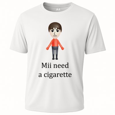 Mii Need A Cigarette Funny Performance Shirt