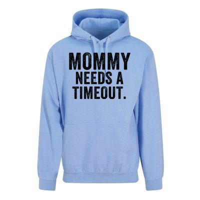 Mommy Needs A Timeout Gift For Her Mommy Gift Funny Mommy Funny Mother’S Day Unisex Surf Hoodie