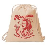 Mamacita Needs A Margarita Drawstring Bag