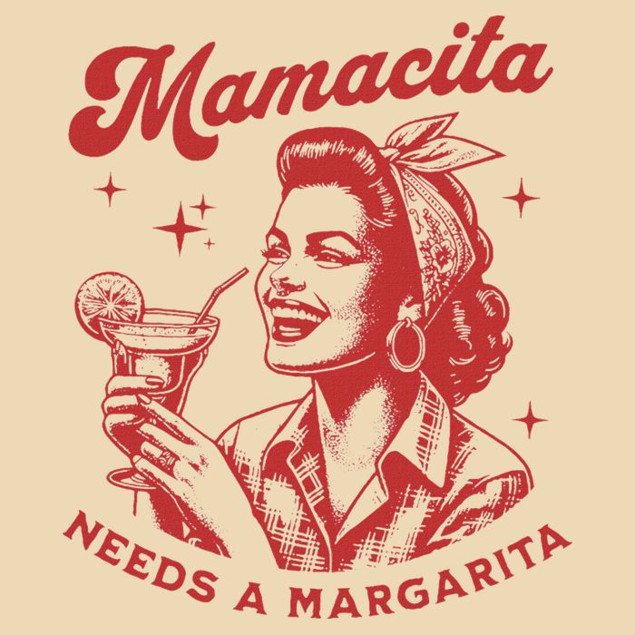 Mamacita Needs A Margarita Drawstring Bag