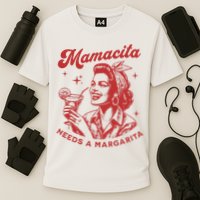 Mamacita Needs A Margarita Cooling Performance Crew T-Shirt