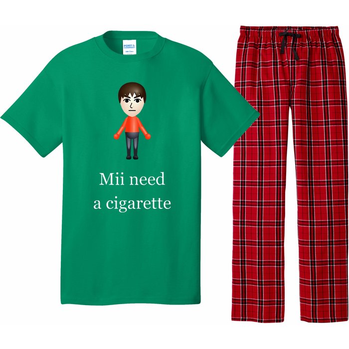 Mii Need A Cigarette Pajama Set