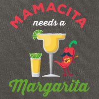 Mamacita Needs a Margarita Cotton Canvas Backpack