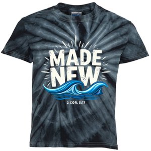 Made New Baptized Baptism Magical And Funny Baptism Gifts Kids Tie-Dye T-Shirt