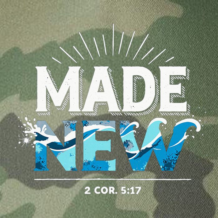 Made New Baptized Baptism Legacy Tie Dye Trucker Hat