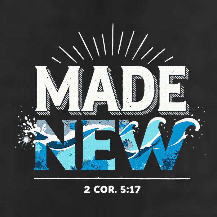 Made New Baptized Baptism Cool Comfort Performance Bucket Hat
