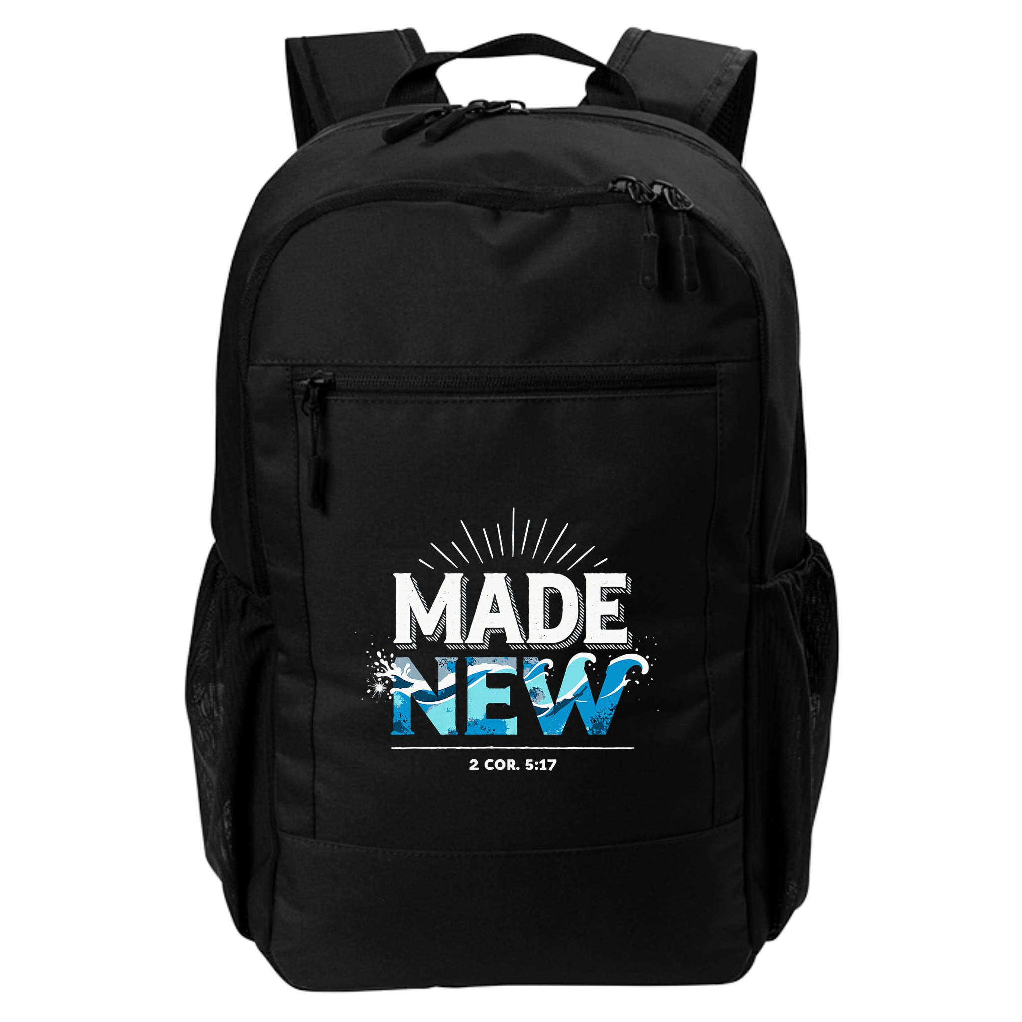 Made New Baptized Baptism Backpack