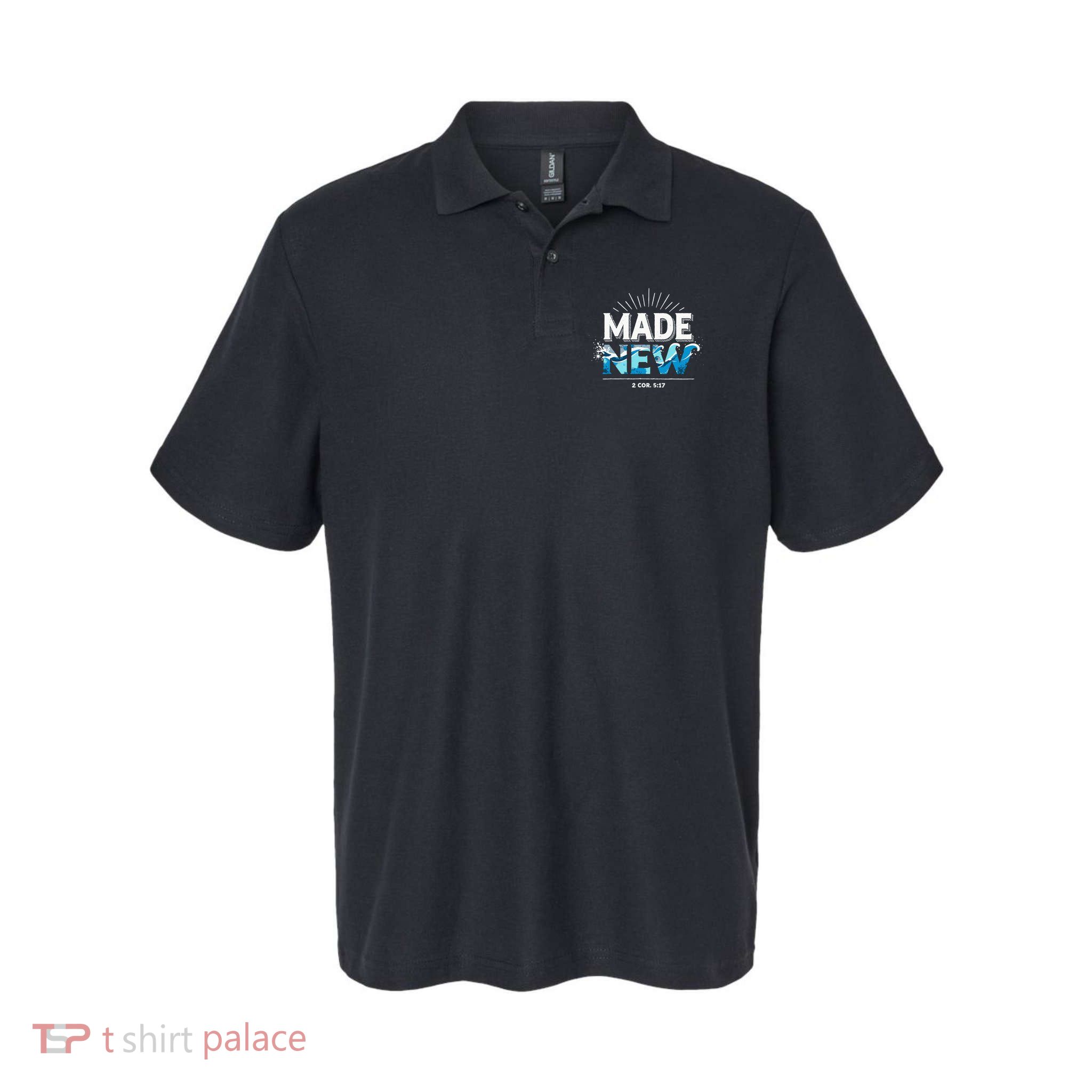 Made New Baptized Baptism Polo