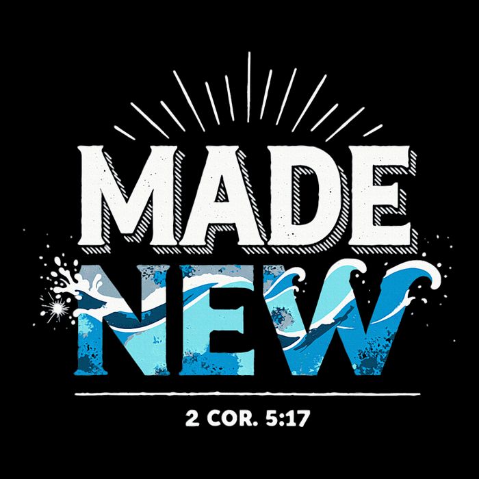 Made New Baptized Baptism Tall Sweatshirt