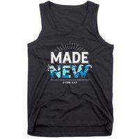 Made New Baptized Baptism Tank Top