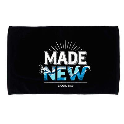 Made New Baptized Baptism Microfiber Hand Towel
