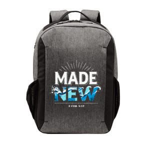 Made New Baptized Baptism Vector Backpack