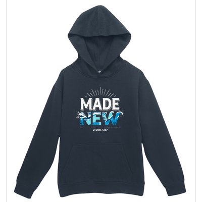 Made New Baptized Baptism Urban Pullover Hoodie