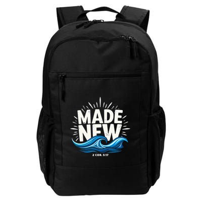 Made New Baptized Baptism Daily Commute Backpack