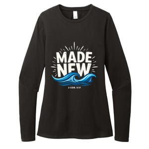 Made New Baptized Baptism Womens CVC Long Sleeve Shirt