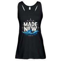 Made New Baptized Baptism Ladies Essential Flowy Tank