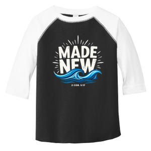 Made New Baptized Baptism Toddler Fine Jersey T-Shirt