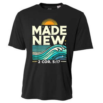 Made New Baptism Christian For Baptized Cooling Performance Crew T-Shirt