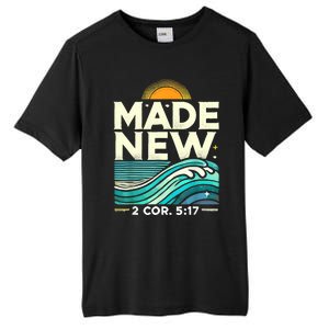 Made New Baptism Christian For Baptized Tall Fusion ChromaSoft Performance T-Shirt