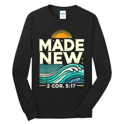 Made New Baptism Christian For Baptized Tall Long Sleeve T-Shirt