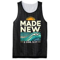 Made New Baptism Christian For Baptized Mesh Reversible Basketball Jersey Tank