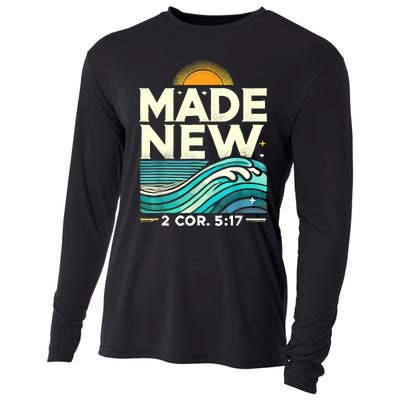 Made New Baptism Christian For Baptized Cooling Performance Long Sleeve Crew