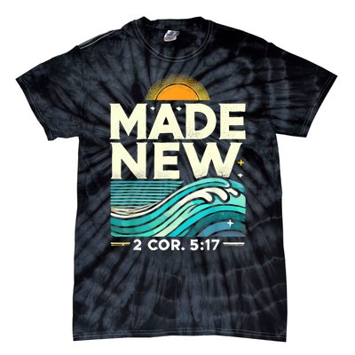 Made New Baptism Christian For Baptized Tie-Dye T-Shirt