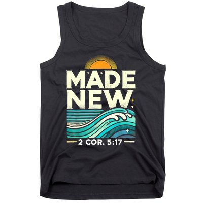 Made New Baptism Christian For Baptized Tank Top