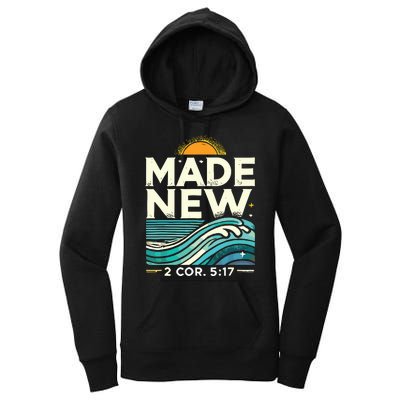 Made New Baptism Christian Women's Pullover Hoodie