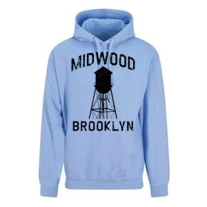 Midwood Nyc Brooklynite Gift Brooklyn Water Tower Gift Unisex Surf Hoodie