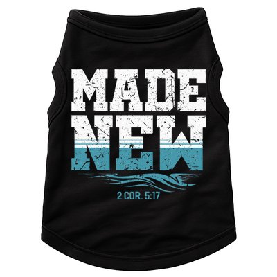 Made New Baptism Christian For  Doggie Tank