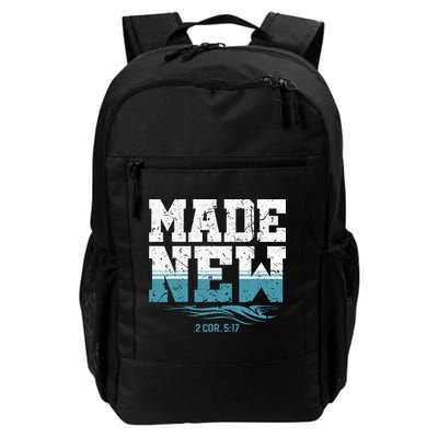 Made New Baptism Christian For  Backpack