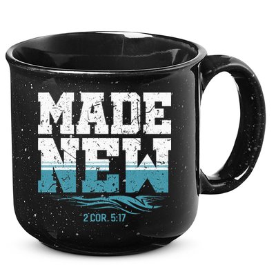 Made New Baptism Christian For  15oz Campfire Ceramic Mug