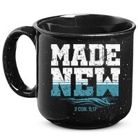 Made New Baptism Christian For  15oz Campfire Ceramic Mug